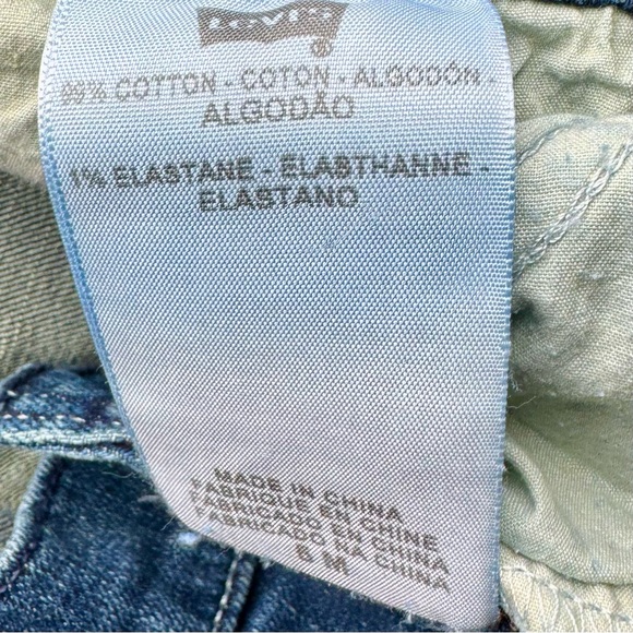 Vintage Levi’s 524 Too Superlow Button Flap Back Pockets w/ Button Closure Jeans - Picture 11 of 16